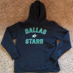 Men's Fanatics Black Dallas Stars Hockey Hoodie - Large